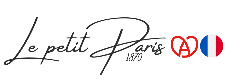 Logo Savon Petit Paris, marque naturelle.