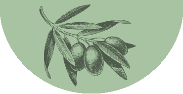 Image de fond avec des olives, symbolisant des ingrédients naturels et nourrissants