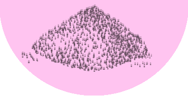 Image de fond avec de la poudre naturelle, utilisée dans les produits de soin