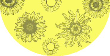 Image de fond avec des tournesols, symbolisant la nature et la vitalité
