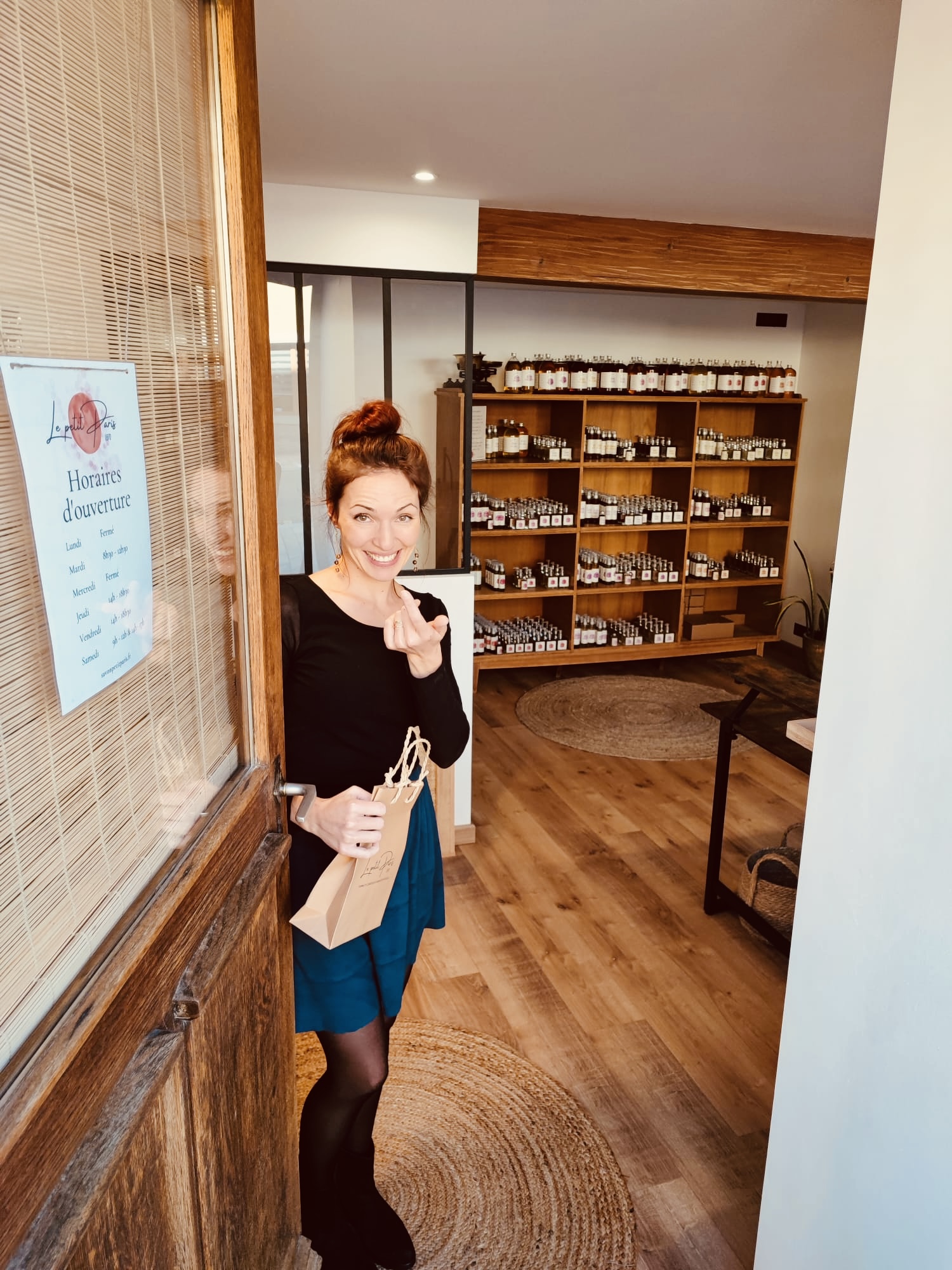Portrait de la propriétaire de la Savonnerie Petit Paris, créatrice de soins artisanaux
